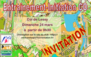 Invitation à un entrainement au Col de Lessy Dimanche 24-03-2024 (formulaire d'inscription ici)